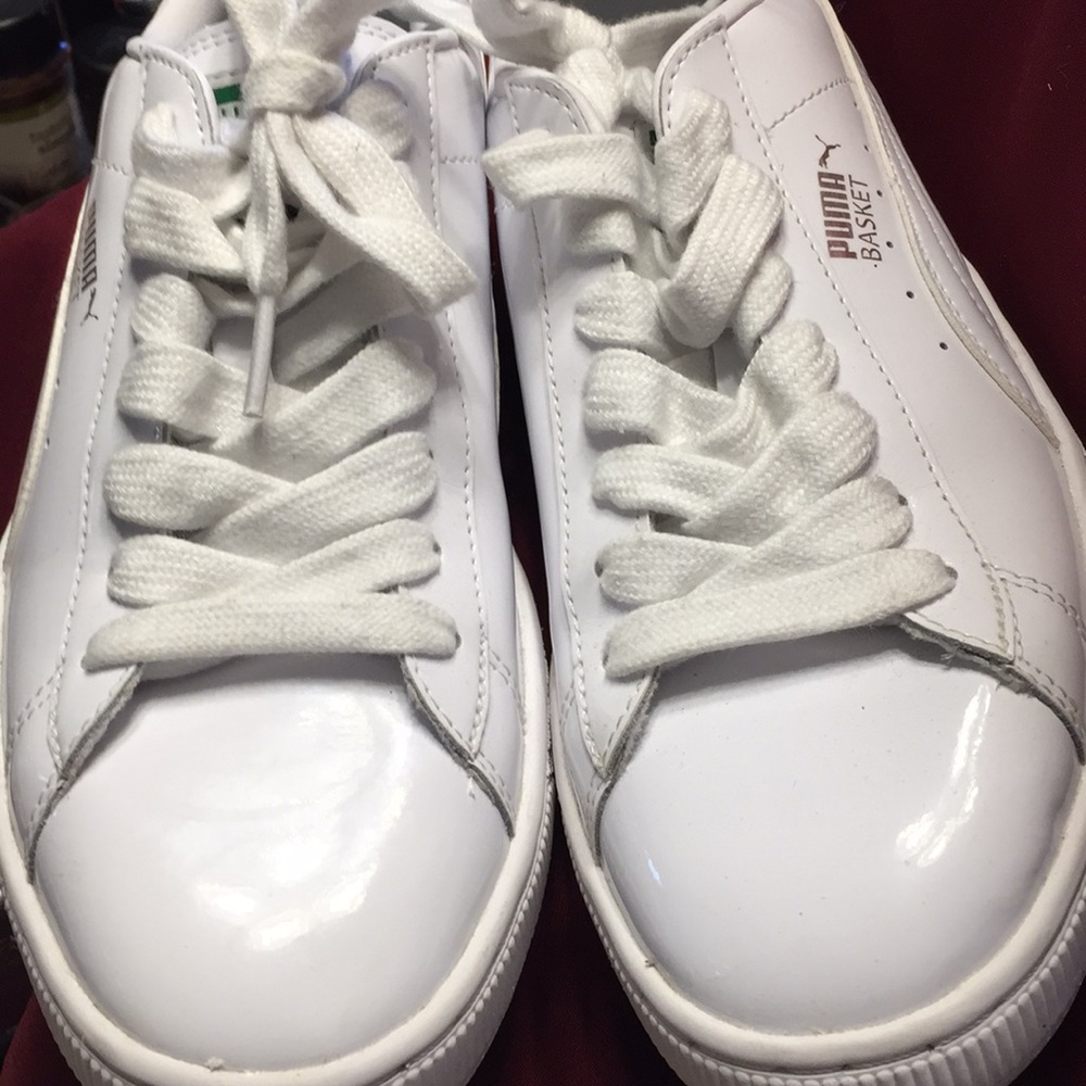 Men’s-white  Basket Sneakers